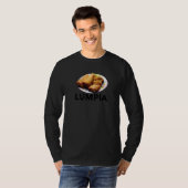 Lumpia Filipino Love Spring Roll Asian Snack Food Tシャツ (正面フル)