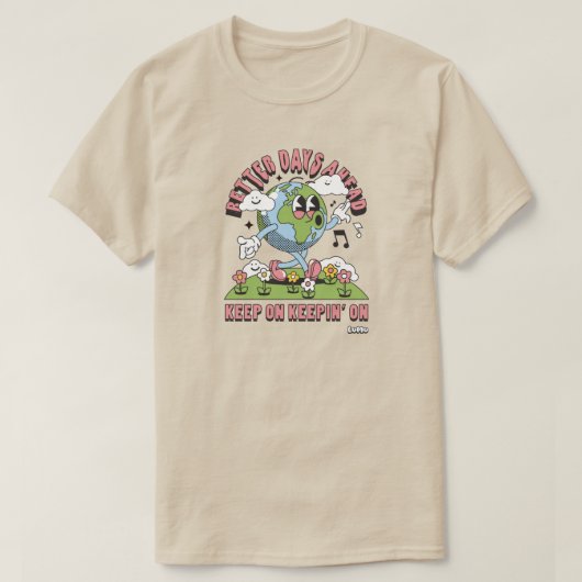 LuMu's Keepinn' On Tシャツ (デザイン正面)