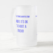 Lumyのビールのジョッキ フロストグラスビールジョッキ (正面左)