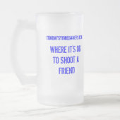 Lumyのビールのジョッキ フロストグラスビールジョッキ (左)