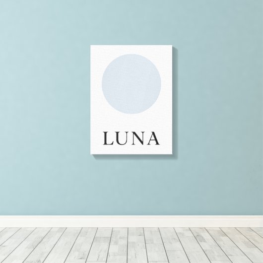 LUNA キャンバスプリント (インサイチュ (ウッドフロア))