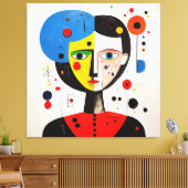 Luna – 表現の二重性 キャンバスプリント (インサイチュ (リビング))