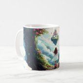 Luna and the Cloud Castle - Enchanted Mag コーヒーマグカップ (正面左)