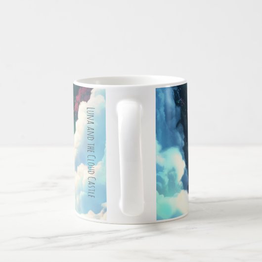 Luna and the Cloud Castle - Enchanted Mag コーヒーマグカップ (ハンドル)