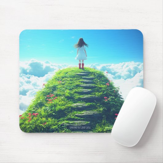 Luna and the Cloud Castle - Enchanted Mouse pad マウスパッド (マウス)