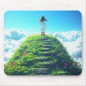 Luna and the Cloud Castle - Enchanted Mouse pad マウスパッド (正面)