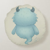 Luna Kissen – Das verträumte ADHS-Monster ラウンドクッション (裏面)