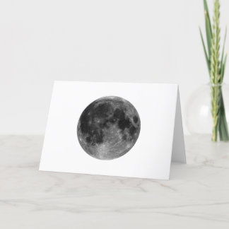 Luna llena Tarjeta de agradecimiento サンキューカード
