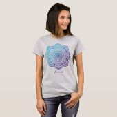 Luna Mandala Personalized T-Shirt Tシャツ (正面フル)
