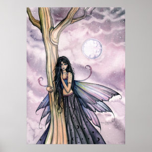 Luna Moon Fairy Posterプリントby Molly Harrison ポスター