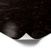 Luna Moth Close-Up ポスター (コーナー)