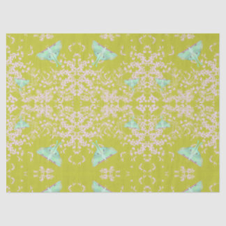 Luna Moth on Lime 薄葉紙