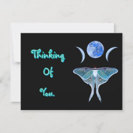 Luna Moth Triple 考え Moon'S Of You ポストカード