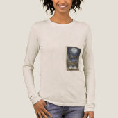 Luna Mystica: The Celestial Goddess Moon トライブレンドＴシャツ (正面)