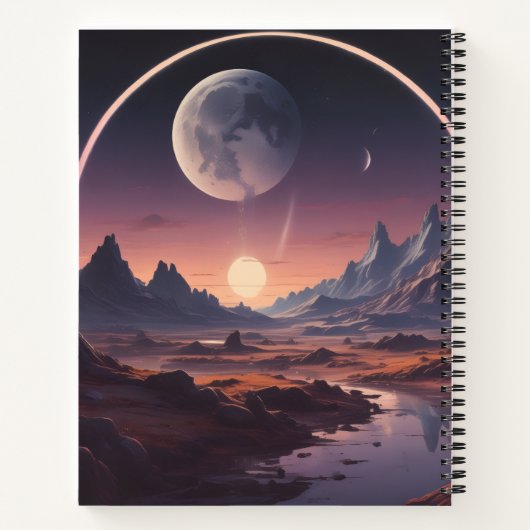 Luna Negra ノートブック (裏面)