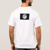 'LUNA' Tシャツ、フード付&トップス Tシャツ (裏面)