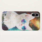 Luna the宇宙Cat iPhone Xケース Case-Mate iPhoneケース (裏面(横))