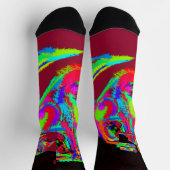 Luna Wolfwoman ソックス (上部)