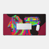 Luna Wolfwoman  デスクマット (キーボード&マウス)