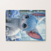 Lunabu in the Blue Blossom Forest Jigsaw Puzzle ジグソーパズル (横)