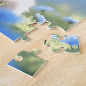 Lunabu in the Blue Meadow Jigsaw Puzzle ジグソーパズル (側面)