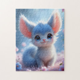 Lunabu in the Cherry Blossom Garden Jigsaw Puzzle ジグソーパズル