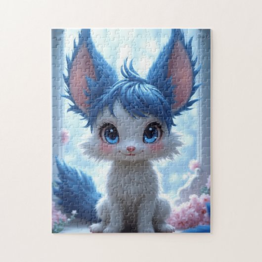 Lunabu in the Enchanted Garden Jigsaw Puzzle ジグソーパズル (縦)