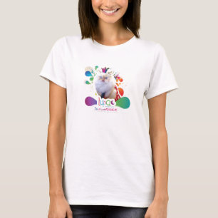 LunADDICT! 利用できる毛皮 + 美しい! Tシャツ
