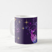 LunaGlow魔法マグカップ – エンパワームーン引用文カップ コーヒーマグカップ (正面左)
