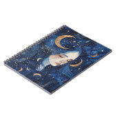 Lunar Dreamscape Spiral Journal ノートブック (左側)