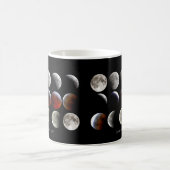 “Lunar eclipse,March 2007” コーヒーマグカップ (中央)