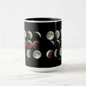 “Lunar eclipse,March 2007” マグカップ (中央)