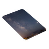 Lunar Eclipse & Milky Way | Bandon Beach Oregon マグネット (右側)