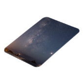 Lunar Eclipse & Milky Way | Bandon Beach Oregon マグネット (左側)