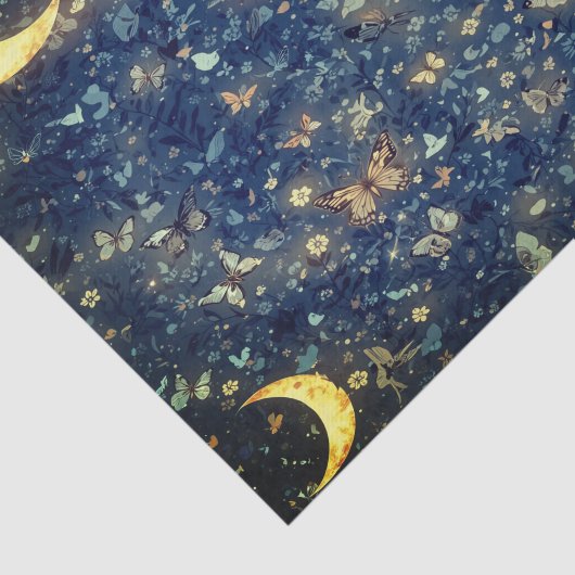 Lunar Glow Cosmic Night Garden 薄葉紙 (詳細)