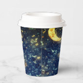 Lunar Glow Midnight Butterflies Party 紙コップ (右)