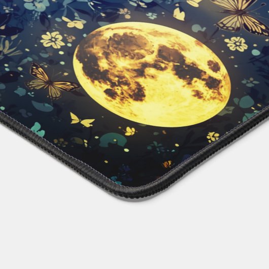 Lunar Glow Midnight Celestial Fantasy デスクマット (コーナー)