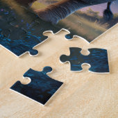 Lunar Guardian Elephant ジグソーパズル (側面)