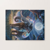 Lunar Guardian Elephant ジグソーパズル (横)