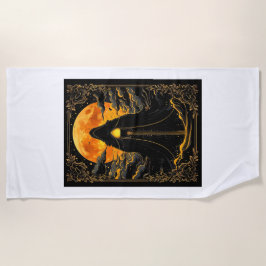 Lunar Keeper ビーチタオル