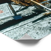 Lunar Module on the Moon ポスター (角)