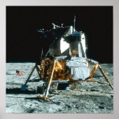 Lunar Module on the Moon ポスター (正面)