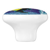 Lunar Moth Bunny Rabbit セラミックノブ (側面)