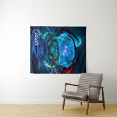 Lunar Nebula Cancer Wall Tapestry タペストリー (インサイチュ(横))