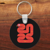 Lunar New Year 2025 - Year Of The Snake  キーホルダー (正面)