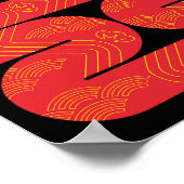 Lunar New Year 2025 - Year Of The Snake  ポスター (角)