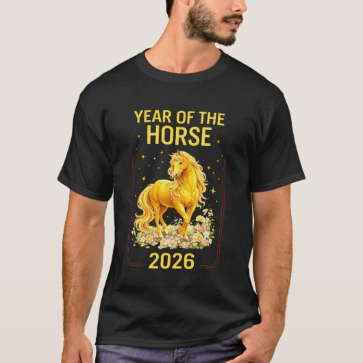 Lunar New Year 2026 Chinese New Year Decorations Tシャツ (正面)