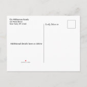 Lunar New Year 2026 | Year of the Horse インビテーションポストカード (裏面)