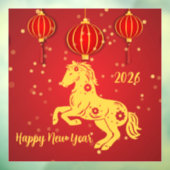 Lunar New Year 2026 | Year of the Horse ウィンドウサイン (シート3)
