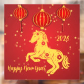 Lunar New Year 2026 | Year of the Horse ウィンドウサイン (シート2)